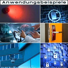 Akkuman Ersatzbatterie kompatibel ABUS Security-Center für 2WAY-Funksirene 2x2er Set Varta Stecker