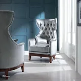 Luxus Ohrensessel Sessel Clubsessel Cocktailsessel Sitzer Sitz Wohnzimmer