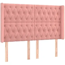 vidaXL Boxspringbett 140 x 200 cm Rosa
