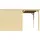 BERTILO KONIFERA Beno 2 Plus Fineline Flachdach", BxT: 373x170 cm mit Anbaudach