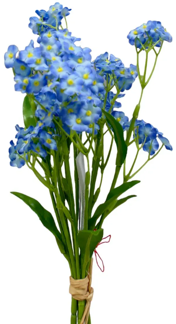 Vergissmeinnicht Strauß 30cm blau
