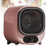 Tragbarer Kondensentrockner Klein, 5 Kg Kapazität, Kompakter Schleudertrockner, Belüftet Trocknen, 0,8 Kg Beladung, Belüfteter Wäschetrockner Für Kleine Wäschestücke(Pink)