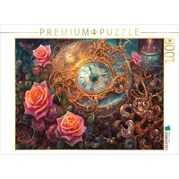 Calvendo Puzzle Drei Rosen 1000 Teile Lege-Größe 64x48cm Foto-Puzzle für glückliche Stunden