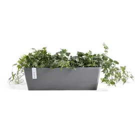 Ecopots Bruges 45 x 17 x 17 cm Grau