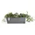 Ecopots Bruges 45 x 17 x 17 cm Grau