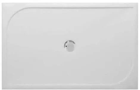 Duschmeister Duschwanne Mineralguss 90x140x2,5 cm Sano.. - Duschwanne