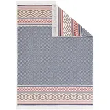 Tapiso Teppich, Grau, Rot, Textil, 160x230 cm, Teppiche & Böden, Teppiche