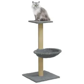 vidaXL Kratzbaum mit Sisal-Kratzsäule 74 cm grau
