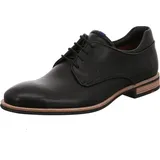 LLOYD Herren Schnürhalbschuhe Massimo, Männer Businessschuhe,Derby,lose Einlage,Normalweit,straßenschuhe,Strassenschuhe,SCHWARZ,40.5 EU / Schwarz - 40,5