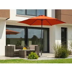 SCHNEIDER SCHIRME Sonnenschutz »Bergamo«, ⌀: 300 cm, terracotta - orange