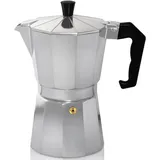 Krüger Espressokocher 9 Tassen Silber