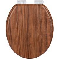 Wenko WC-Sitz mit Absenkautomatik Chestnut braun