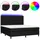 vidaXL Boxspringbett 180 x 200 cm Schwarz