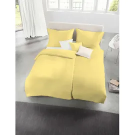 FLEURESSE Colours 009100 gelb 135 x 200 cm + 80 x 80 cm