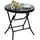 luxuskollektion Beistelltisch Ø 46 x 48 cm Schwarz