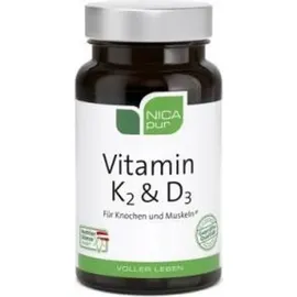 NICApur Micronutrition GmbH Nicapur Vitamin K2 & D3 Kapseln