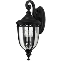 Elstead Lighting English Bridle Wandleuchte Schwarz