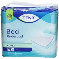 Tena BED Super - Superabsorbierende Betteinlage, intraversal, strapazierfähig, zum einmaligen Gebrauch 60 x 90 cm