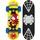STAMP Spidey Skateboard Blau/Gelb/Rot