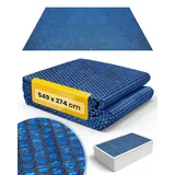 Miganeo Solarfolie schwarz/blau 549 x 274 cm