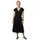 Protest Kleid Midikleid Schwarz 34