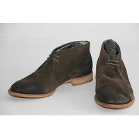 HUGO BOSS ORANGE Desert Boots, Mod. Sailoc, Gr. 43 / UK 9 / US 10, Dark Brown