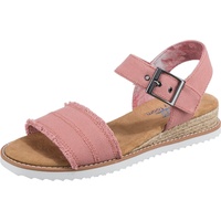 Skechers Damen Desert KISS Adobe Princess Sandals, Coral Canvas, 40 EU - 40 EU