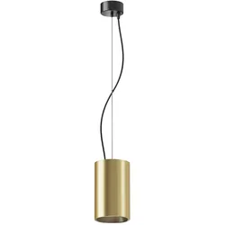 Maytoni Moderne Pendelleuchte Efir LED inkl. Mattgold aus Aluminium Energieeffizient 33W für Küche, Schlafzimmer, Wohnzimmer, Esszimmer, Lobby