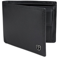 TRAVANDO Geldbörse Herren Groß TÜV RFID Zertifiziert Portmonee Herren mit 13 Kartenfächern Geldbörse mit Münzfach Oslo Geldbeutel Wallet Portemonnaie Herren Wallet for Men