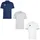 adidas Herren Poloshirt Entrada 26 Polo 3er Set JZ6663+JZ6662+JZ6661 XS - Navy/Grey/White - XS