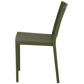 Siena Garden Urban Lights Stapelstuhl 46 x 80 x 56 cm olive 10 St.