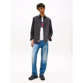 Tommy Hilfiger Langarmhemd Schwarz XXXL