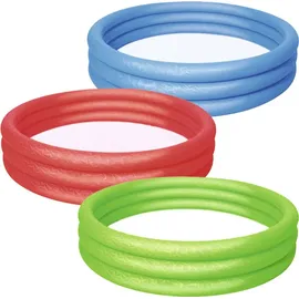 BESTWAY 3-Ring Planschbecken sortiert 152 x 30 cm