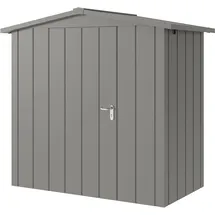 hörmann stauraumsysteme Juno Gerätehaus 2,14 x 1,18 m Grau