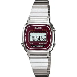 Casio LA670WA-4 Edelstahl 34 mm