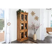 1a Direktimport Mexico Vitrine - Schrank - 6 Glastüren,