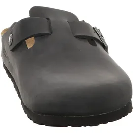 Birkenstock Boston Nubukleder geölt schwarz 46