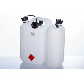 Oregon Kombikanister für Kraftstoff und Kettenöl 6+3 Liter Transparent