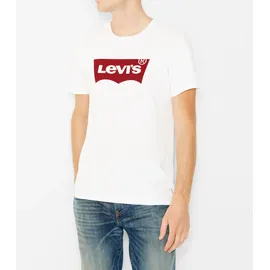 Levi's Standard Housemarked Kurzarm-T-Shirt White / Red S