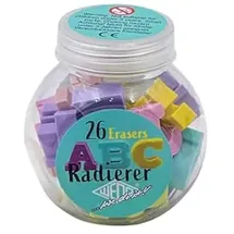 Wedo Radiergummi Buchstaben 26 St.