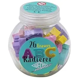 Wedo Radiergummi Buchstaben 26 St.