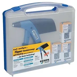 Gesipa Flipper Box, Blindnieten Zange, Hand-Blindnietengerät, Gesamthub 16,2 mm