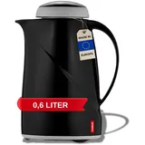 Helios Wave Kunststoff-Isolierkanne, schwarz, 0,6 Liter