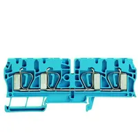Weidmüller 7904300000 Durchgangsreihenklemme Zugfeder Blau 50St.
