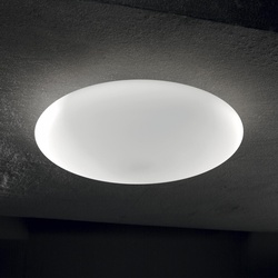 Ideal Lux 009 223 Anbauleuchte 1x60W Smarties | E27 - weiß