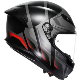 AGV K6 S Karve Matt Black Grey red, M