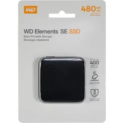 Western Digital Elements SE 480GB 400MS/s WDBAYN4800ABK-WESN