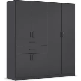 Rauch Drehtürenschrank MAIKA 181 x 197 x 54 cm Grau