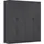 Rauch Drehtürenschrank MAIKA 181 x 197 x 54 cm Grau