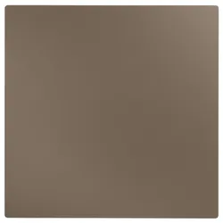 Oviala Business Gartentischgarnitur aus Laminat in Taupe mit 4 grauen Sesseln - Oviala
